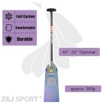 Z&J Sports Full Carbon Dragon Boat Paddle, 46