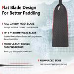 Lightweight Full Carbon Fiber Dragon Boat Paddle with Bag