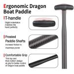 Lightweight Full Carbon Fiber Dragon Boat Paddle with Bag