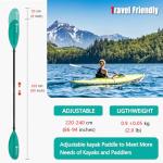 WONITAGO Carbon Fiber Adjustable Dragonboat Paddle