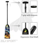 Z&J SPORT Adjustable Carbon Fiber Dragon Boat Paddle