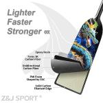 Z&J SPORT Adjustable Carbon Fiber Dragon Boat Paddle