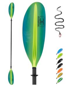 OCEANBROAD Carbon Fiber Dragonboat Paddle 90.5in Green