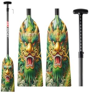 Z&J Adjustable Carbon Fiber Dragon Boat Paddle