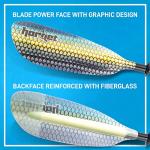 Hornet Graphic Fiberglass Dragonboat Paddle - 90.5