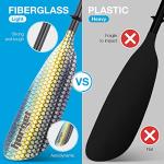 Hornet Graphic Fiberglass Dragonboat Paddle - 90.5