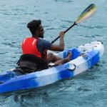 Hornet Graphic Fiberglass Dragonboat Paddle - 90.5