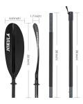 HIKULA Adjustable Carbon Fiber Dragon Boat Paddle