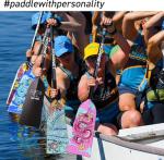 Hornet Watersports Adjustable Pink Dragon Boat Paddle