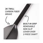 Hornet Dragon Boat Paddle - Adjustable Pink Carbon Fiber