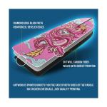 Hornet Dragon Boat Paddle - Adjustable Pink Carbon Fiber