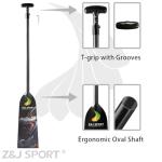 Z&J SPORT Adjustable Carbon Fiber Dragon Boat Paddle
