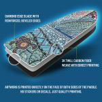 Turtle Design Adjustable Carbon Fiber Dragon Boat Paddle