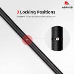 Abahub Carbon Dragonboat Paddle with Leash, 90.5