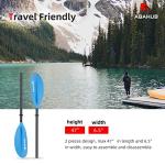 Abahub Carbon Dragonboat Paddle with Leash, 90.5