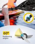 Adjustable Carbon Fiber Dragonboat Paddle 86in-94in