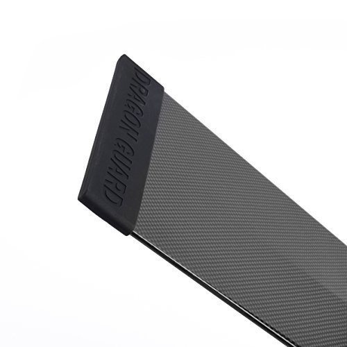 Dragon Boat Paddle Guard in sleek black
