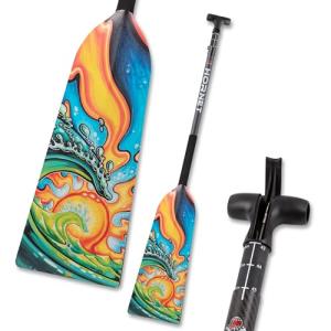 Hornet Watersports Adjustable Carbon Fiber Dragon Boat Paddle