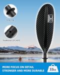 OCEANBROAD Carbon Fiber Dragonboat Paddle 86in