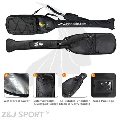 Waterproof Dragon Boat Paddle Bag with Seat Pocket