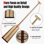 Lightweight Wooden Dragon Boat Paddle with Bag