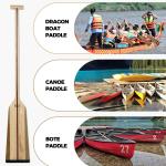 Lightweight Wooden Dragon Boat Paddle with Bag