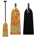 Z&J Carbon Fiber Dragon Boat Paddle with T Handle