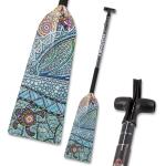 Turtle Design Adjustable Carbon Fiber Dragon Boat Paddle