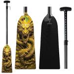 Z&J SPORT Adjustable Carbon Fiber Dragon Boat Paddle