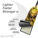 Z&J SPORT Adjustable Carbon Fiber Dragon Boat Paddle