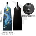 Z&J SPORT Adjustable Carbon Fiber Dragon Boat Paddle