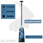 Z&J SPORT Adjustable Carbon Fiber Dragon Boat Paddle