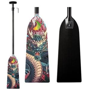 Z&J SPORT Adjustable Carbon Fiber Dragon Boat Paddle
