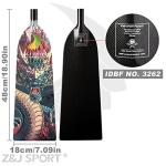 Z&J SPORT Adjustable Carbon Fiber Dragon Boat Paddle