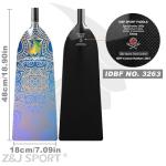 Z&J Carbon Fiber Dragon Boat Paddle with T Handle