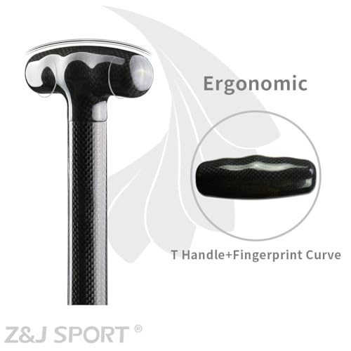 Z&J SPORT Dragon Boat Paddle: Carbon Fiber, IDBF Approved