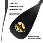 Lightweight Adjustable Carbon Fiber Paddle for SUP