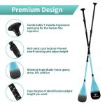 LitGreen Adjustable Carbon Fiber Dragonboat Paddles