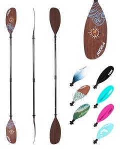 HIKULA Adjustable Carbon Fiber Dragonboat Paddle