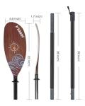 HIKULA Adjustable Carbon Fiber Dragonboat Paddle
