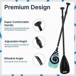 BPS 2-Piece Fiberglass SUP Paddle - Koru Ocean