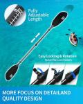 Oceanbroad Adjustable Carbon Fiber Dragon Boat Paddle