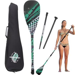 SereneLife Adjustable Carbon Fiber Dragonboat Paddle