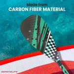SereneLife Adjustable Carbon Fiber Dragonboat Paddle