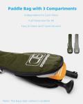 OCEANBROAD Adjustable Carbon SUP Paddle with Bag