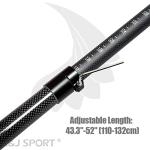 Z&J Sport Adjustable Carbon Fiber Dragon Boat Paddle