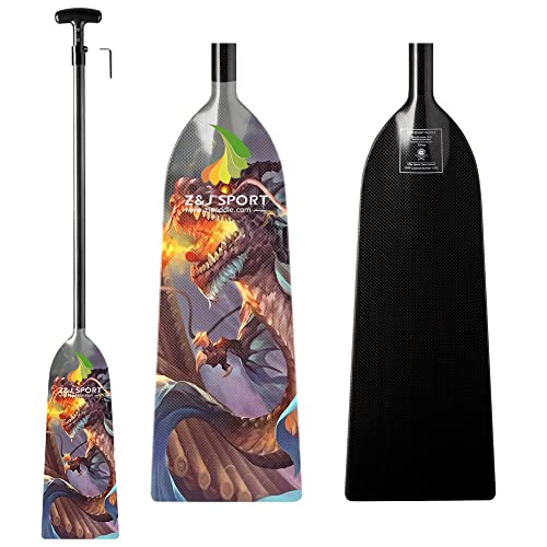 Z&J SPORT Dragon Boat Paddle - Adjustable & IDBF Approved