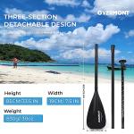 Overmont Adjustable Carbon Fiber Dragon Boat Paddle