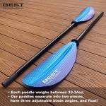 Lightweight Carbon Fiber Dragonboat Paddle, 250cm