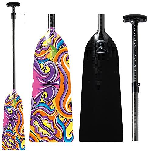 Z&J SPORT Adjustable Carbon Fiber Dragon Boat Paddle